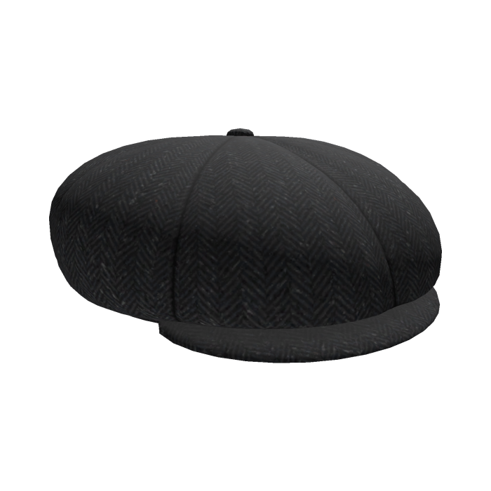 Classic Herringbone Newsboy Cap