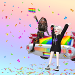 Happy pride mouth