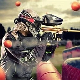 paintball fight icon