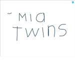 The Mia twins show