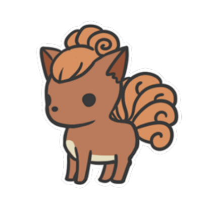 Cute Vulpix Roblox decal