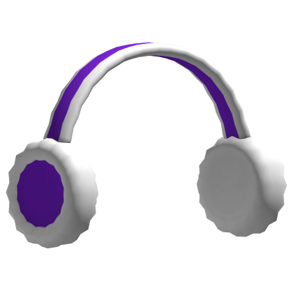 christmas purple headphone