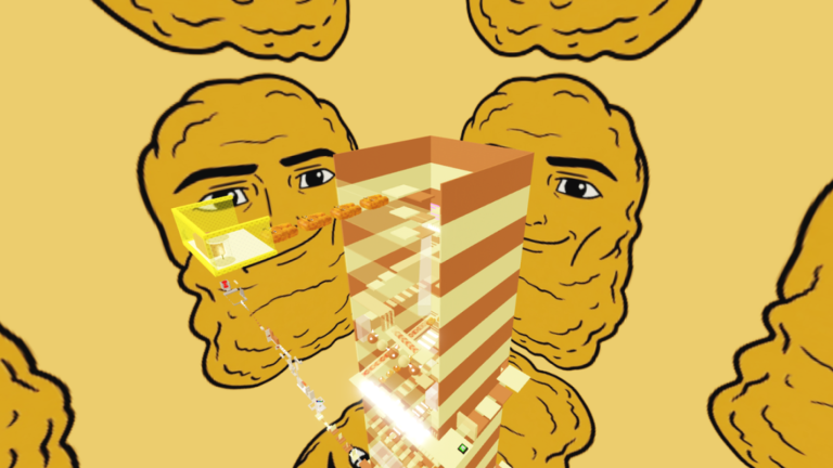 🍗 Chicken Nugget Troll Tower  screenshot 1