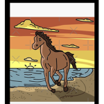 :+- Boardwalk Barnyard -+: