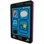 Pink Notkia Smartphone