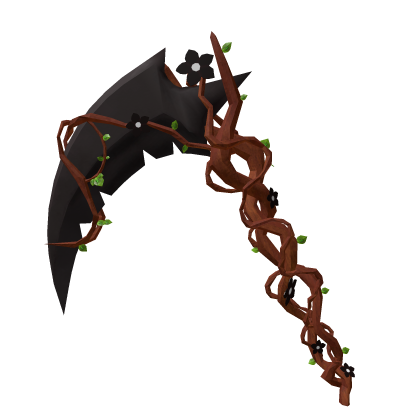 Black Overgrown Scythe Roblox item