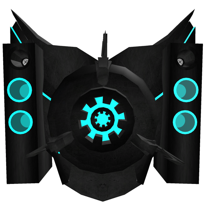 Cyan Big T.R.I Titan Plasma Core Rework [Glow]