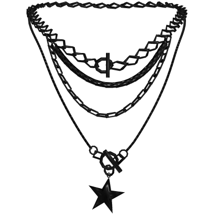 layered star necklace | Roblox Item - Rolimon's