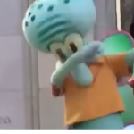 dab squidward