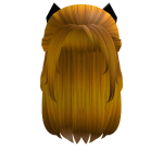 Gold Ribbon Hair