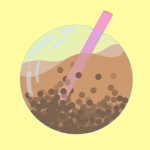 Round Boba Tea