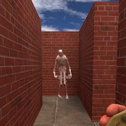 SCP-096 Brick Maze Escape