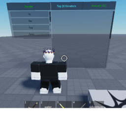 Afk until someone donates Added new swords