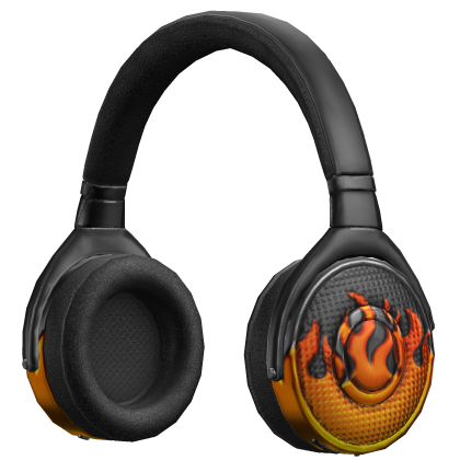 Flaming Headphones