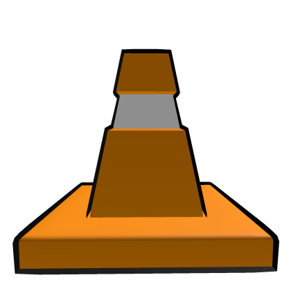 Orange Cartoony Traffic Cone