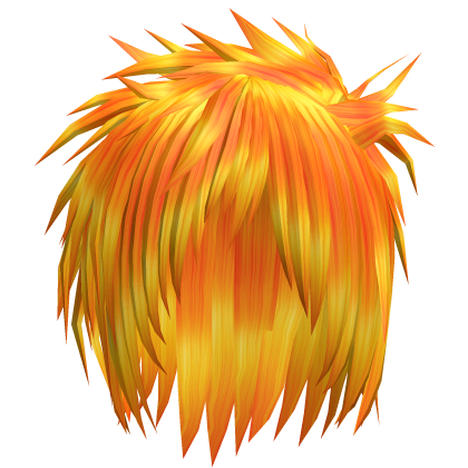 Fire Gyaruo J-rock Abstrakt vKei Messy Hair 73.