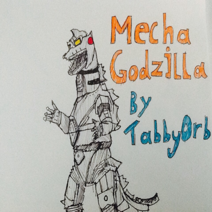 Mecha Godzilla Drawing Roblox decal