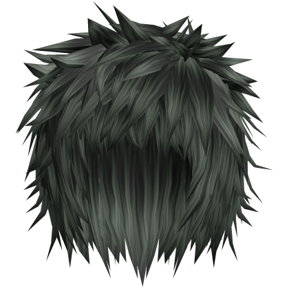 Forest Green Scene Messy Spiky Emo Boy Hair