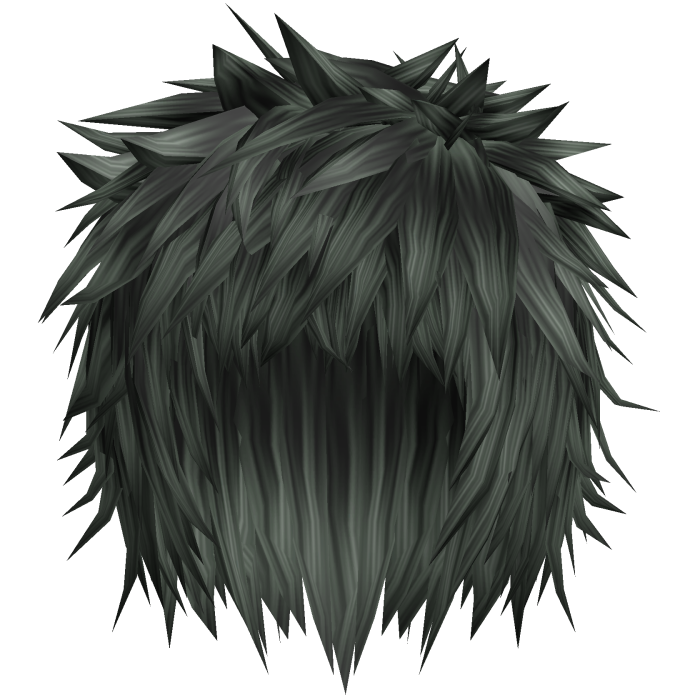 Forest Green Scene Messy Spiky Emo Boy Hair