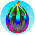 Rainbow Pumpkin