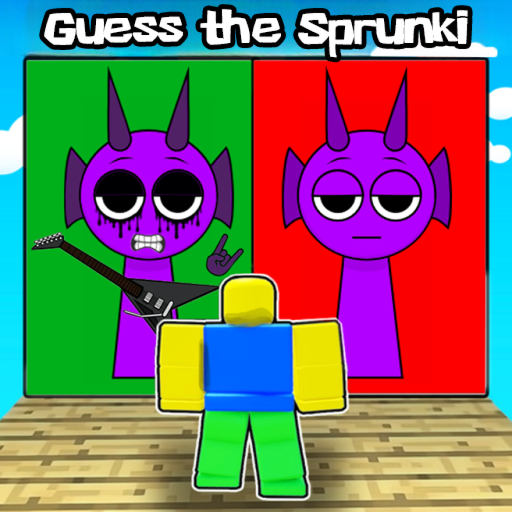 Guess the Sprunki Quiz official Roblox game thumbnail
