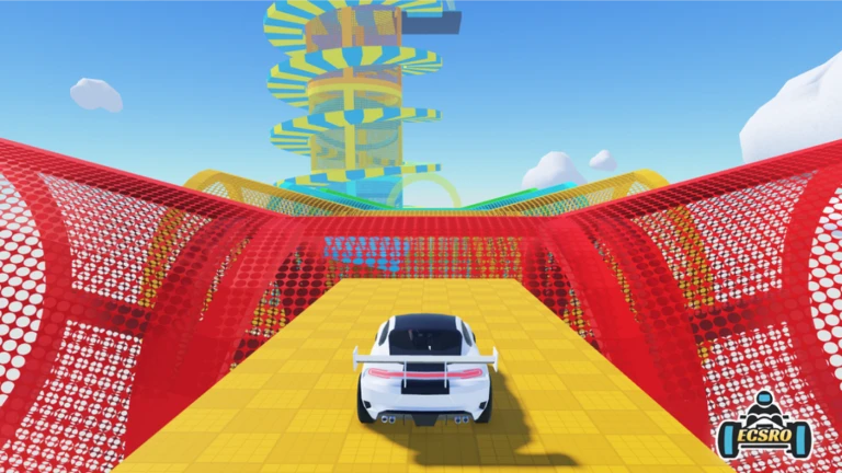 🔥[RACE] Epic Car Stunt Race Obby