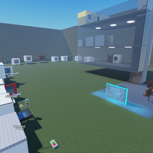 Washing Machine Destruction Classic official Roblox game thumbnail