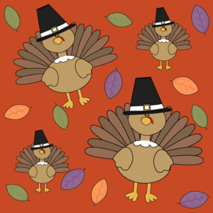 Thanksgiving Turkey Background Roblox decal