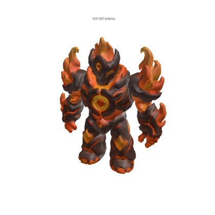 SCP 457 Inferno Golem R15 - No Scripted
