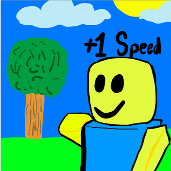 Roblox but every second you get faster