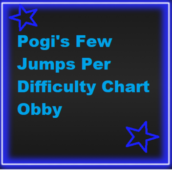 Pogi's Few Jumps Per Difficulty Chart Obby