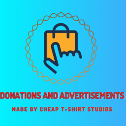 Donations and advertisements