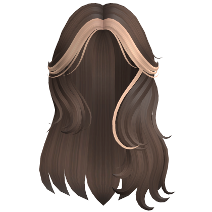 Long Wavy Brown & Blonde Hair - Roblox