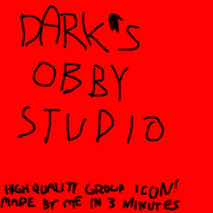 Dark's Obby Studio Roblox group icon