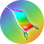 Rainbow Magic Carpet! Roblox gamepass thumbnail