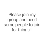 my group info