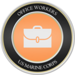 Marine Corps Office Workers
