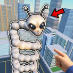 Climb Scary Alien Worm Tower