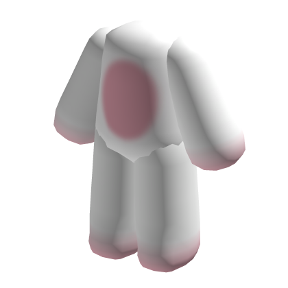 (Mini Plushie) White and Pink Animal