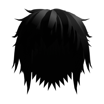 Black Emo Anime Boy Hair Roblox item