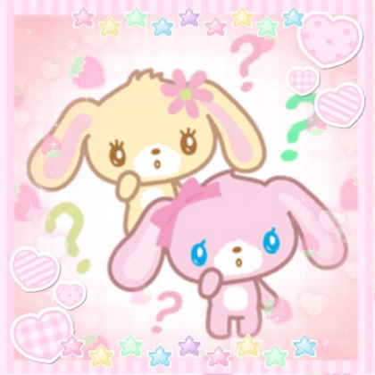 sugarbunnies decal super cute kawaii edit Roblox decal