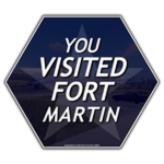 Visited Fort Martin!