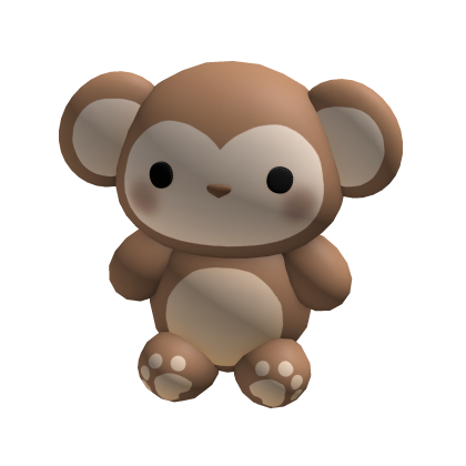 Monkey plushie (holdable) thumbnail