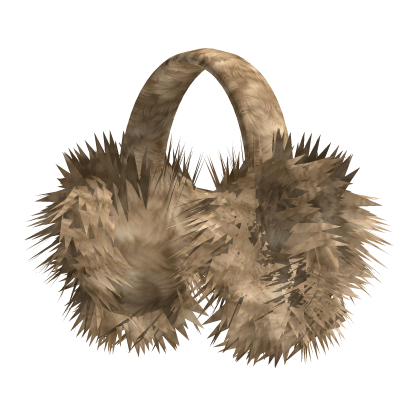fur fuzzy chunky earmuffs