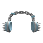 Kawaii Blue Bow Spikephones