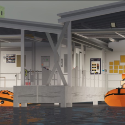 {small map expansion} RNLI, Poole