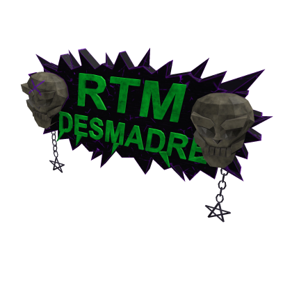 RTM DESMADRE  BURBUJA NEON GREEN PURPLE 