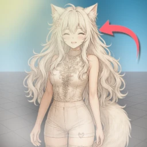 Create AI Girl RP official Roblox game thumbnail