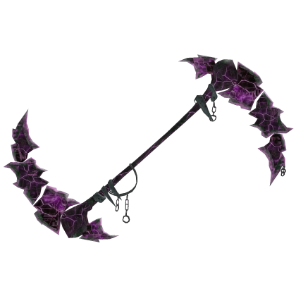 ANIMATED Purple Shiny Electric Broken Dubble Syth
