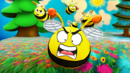 Uciekaj ze szlamu złych pszczół! (Obby)